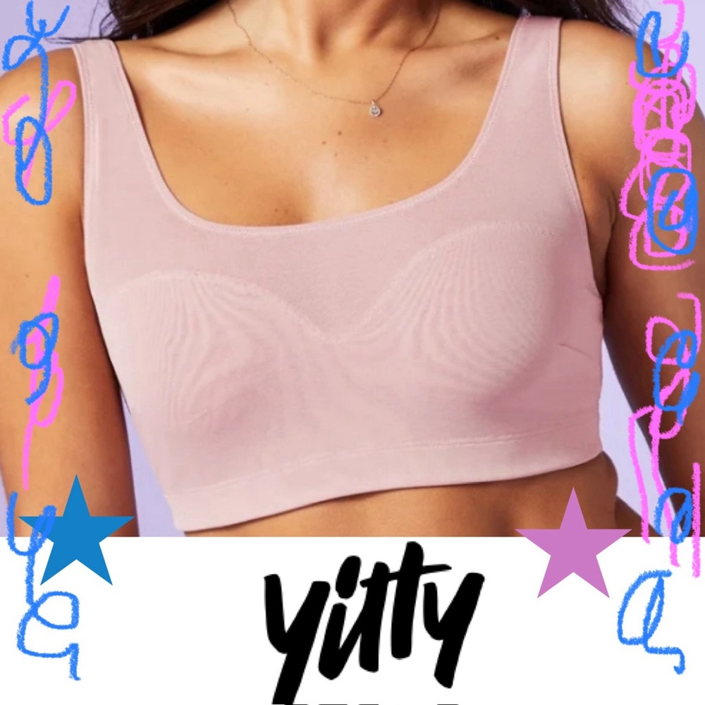 NEW🆕 Yitty Mesh Me Smoothing MIDI Bralette |Color: Bare Ass Mauve XS (US 2-4-6)